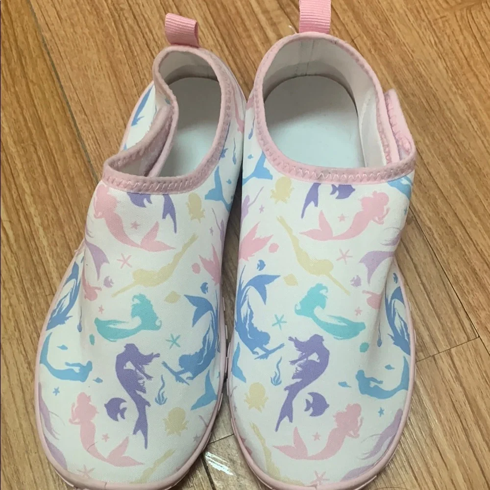 Kids Mermaid Slip-On Shoes - Pink and Blue